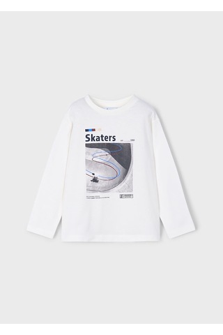Mayoral Uzun Kollu 2'li Erkek Çocuk T-shirt 4091 Lacivert