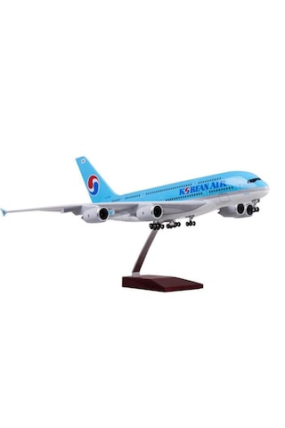 Korean Air A380 Yolcu Uçağı Model Uçak 1/160 46cm