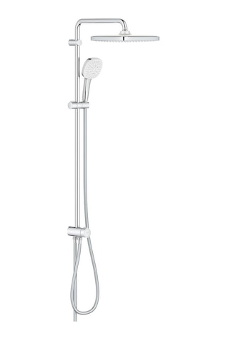 Grohe Tempesta Cosmopolitan System 250 Cube Duvar Bağlantılı, Divertörlü Duş Sistemi - 26694001 Gümüş