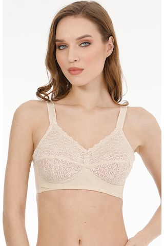 Parlingerie Minimizer Toparlayıcı Sütyen Dantel 144231 Ten
