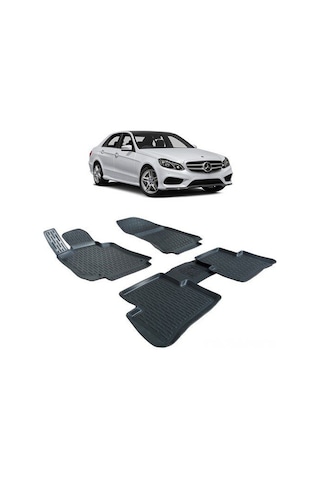 Mercedes E Serisi 210 3D Havuzlu Paspas Bsg Siyah 1996-2002