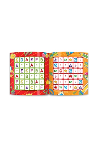 5-8 Yaş Stickerlı Sudoku Seti 440 Adet Sticker