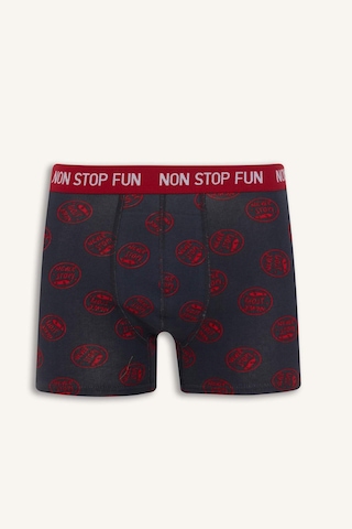 Defacto Regular Fıt Desenli 3'lü Boxer B4782AX24WN Sarı