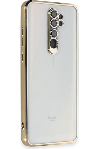 Xiaomi Redmi Note 8 Pro Kılıf Razer Lensli Silik C93f7 Gold