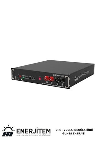 Enerjitem 51.2v 50ah Lifepo4 Batarya,2560 Wh,rack Metal