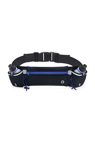 Mufunye Outdoor Spor Bel Çantası - Su Flaslı, Su Geçirmez, Telefon Ve Kart Depolama, Koşu-maraton-fitness İçin, Unisex, Mavi Çok Renkli