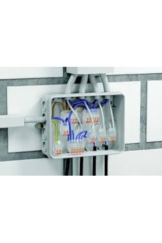 0.50 - 2.5 Mm² Geçmeli Buat Klemens Wago Tip 1 Adet 5Lİ Sarı