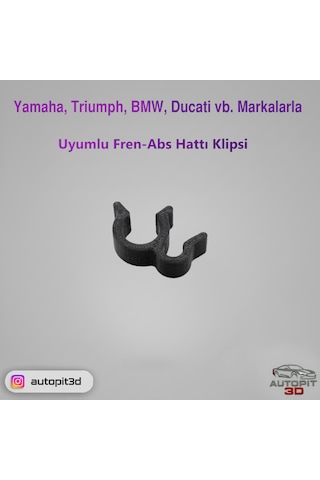 Yamaha / Triumph / Bmw / Ducati Uyumlu Fren-abs Hattı Klipsi