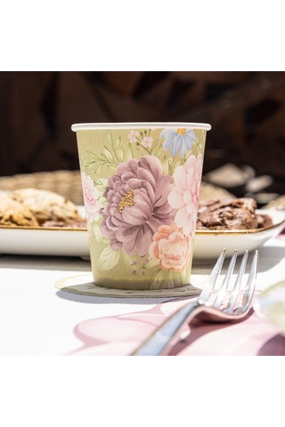 Peony Kağıt Bardak 240 Ml 12'li Paket 12 Adet
