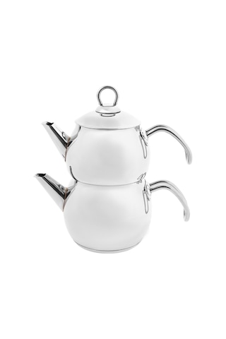 Karaca  Adelya İndüksiyon Tabanlı Mini Boy Metal Çaydanlık Takımı