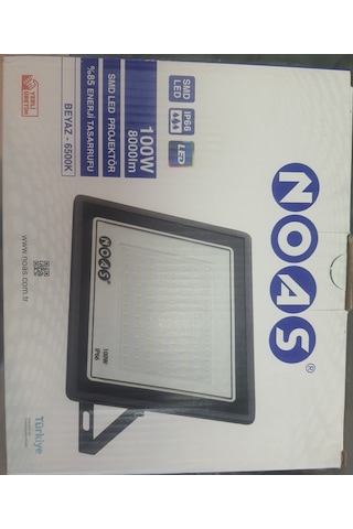 Noas 100 Watt Tablet Projektör Beyaz 2 Adet