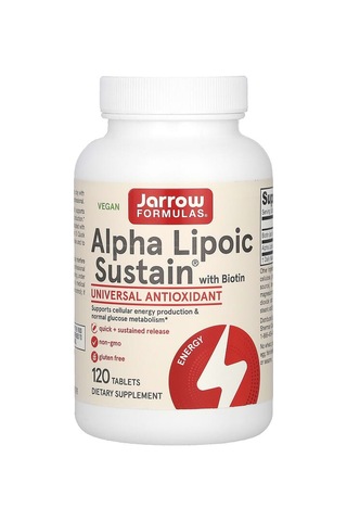 Takviye Jarrow Formulas, Alpha Lipoic Sustain With Biotin, 120 Tablets