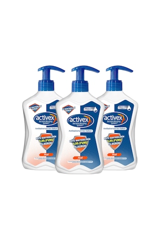 Activex Aktif Sıvı Sabun 3 x 500 ML
