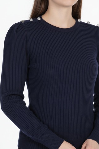 Lal Kadın Bluz Lal12210 Lacivert
