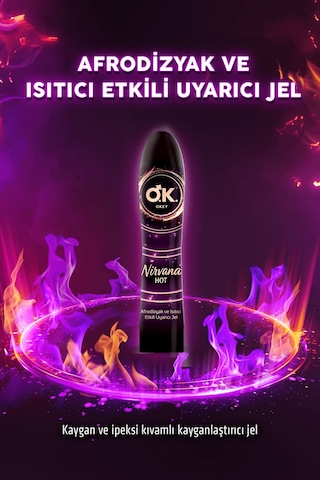 Nirvana Hot Uyarıcı Jel 2'li Set 200 Ml