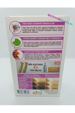 Colorx Bitkisel Saç Boyası Set - 9.3 Altın Sarı