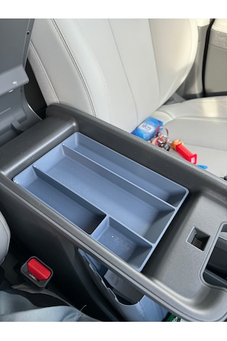Hyundai Ioniq 5 Süet Kaplı Orta Konsol Düzenleyici