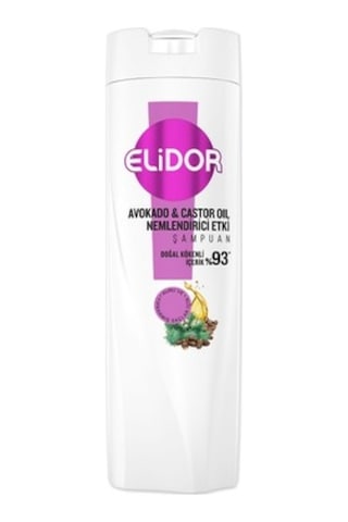 Avokado Ve Castor Oil İle Şampuan 400ml, Nemlendirici Etki