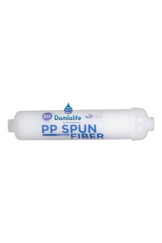 Nfs 12'' Inline Su Arıtma 5 Micron Sediment Spun Elyaf Filtre