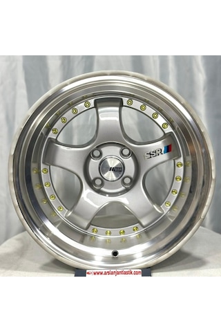 4 100 16 9.0 Et15 Ch67.1 Emr-l002-16 Sılver Lıp Polısh+gold Rıvet Ssr Jant