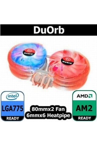 Thermaltake Cl P0464D Duo Orb Intel Amd Cpu Soğutucu