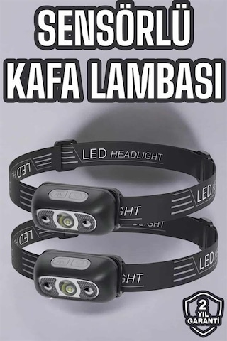 Northcity Kafa Lambası Kamp Lambası Led Işık Şarjlı Ayarlanabilir - Su Geçirmez Ve Çok Modlu Açık Beyaz