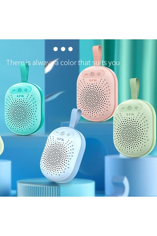 Springsun Afk Bt513 Bt5.1 Kablosuz Hoparlör Taşınabilir Açık Hava Hoparlörleri Rgb Işık Mini Ses