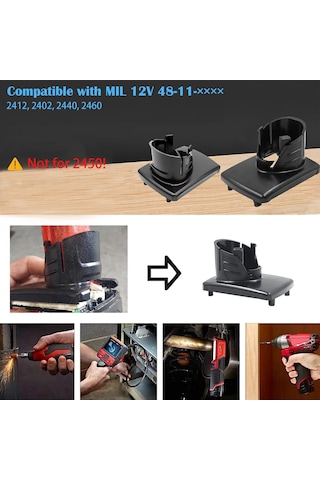 4 Paket M12 Milwaukee 12v 6.0 48112460 4.0 48112440