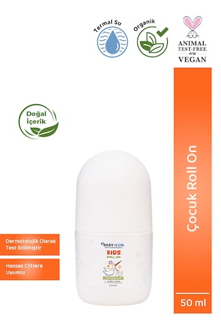 Çocuk Roll On Miniklere Özel Doğal Formül
