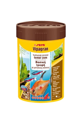 Sera Vipagran Balık Granül Yem 100 ML 30 G