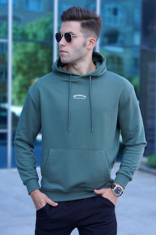 Madmext Madmext Haki Erkek Sweatshirt 5314-haki Haki