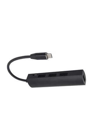 Fastbuy Usb-c 3.1 Hub 4 Portlu - 1xusb3.0, 3xusb2.0 - Mikro Usb Besleme - Hızlı Veri Aktarımı - Jw331 Siyah