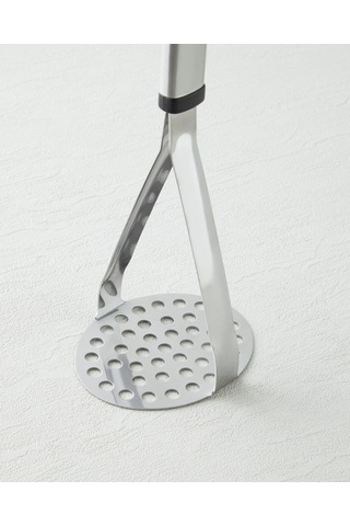 Steel Force Paslanmaz Çelik Patates Ezici 27,4 Cm Siyah - Gri