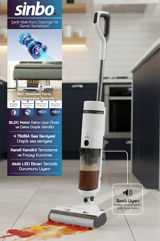 Sinbo SFC-4103 Islak-kuru Yüzey Süpürge