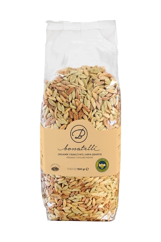 Bonatelli Organik 3 Bakliyatlı Arpa Şehriye  500 G