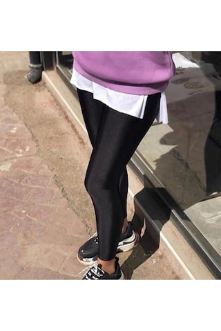 Mixmoda Parlak Disco Taytsiyah 38 Siyah