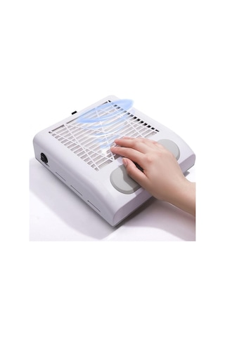 Yatay Tek Fanlı Manikür Tırnak Toz Toplayıcı 80w