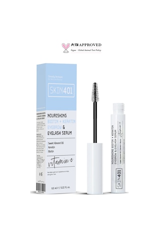 Skin401 Biotin + Keratin Besleyici Kaş & Kirpik Serumu 6.5ml