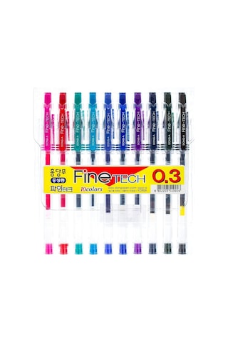 Dong-A İğne Uçlu Kalem Finetech 0.3 MM 10 Renk