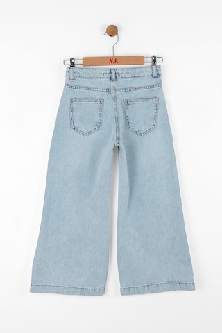 Nk Kids Kız İspanyol Pantolon 25ynk58708 Mavi