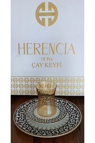 18 Parça Çay Seti Beyaz
