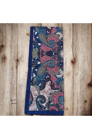 Lacivert Aker Soft Touch Şal 011 Lacivert