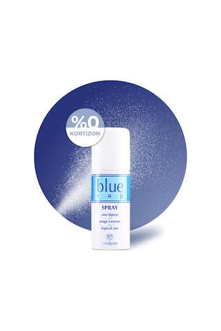 Blue Cap Yağlanma Karşıtı Sprey 100 ml - ve Rahatlatıcı Etki - Kortizonsuz