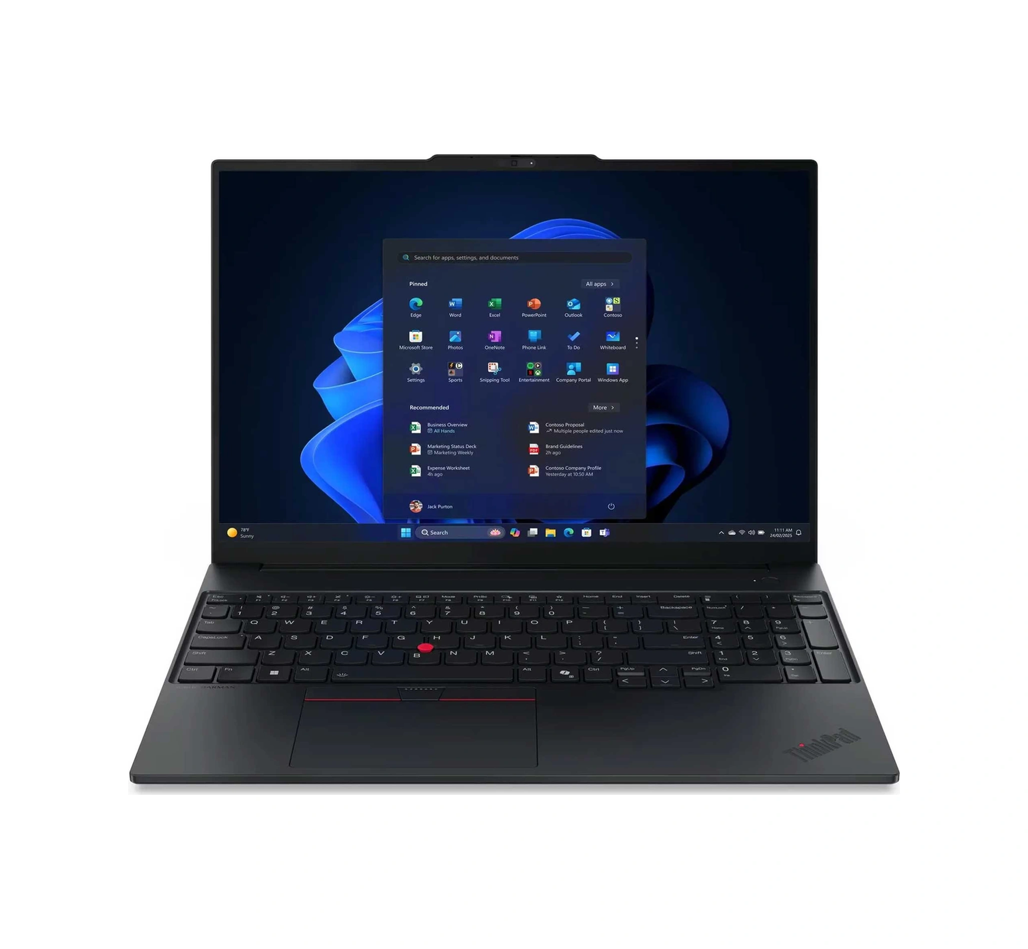 Lenovo THINKPAD E16 GEN 3 E16 21SR006RTX Ultra7 255H 16 GB 512 GB SSD 16" Free Dos Dizüstü Bilgisayar