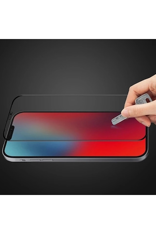 Ally Apple iPhone Uyumlu 12 Mini 5.4 3d Full Privacy Gizlilik Cam - Ekran Koruyucu- 5775