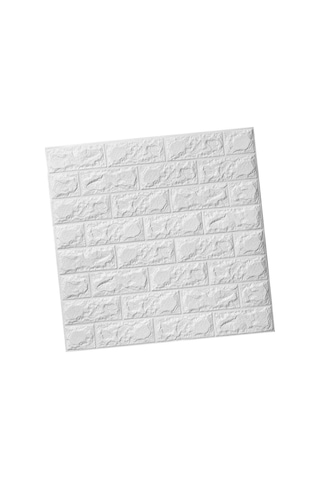 3d Tuğla Desenli Kendinden Yapışkanlı Duvar Paneli 58x38 Cm Renkli