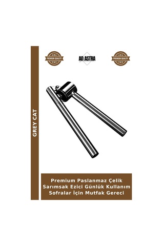 Premium Paslanmaz Çelik Sarımsak Ezici Günlük Kullanım Sofralar İçin Mutfak Gereci Çok Renkli