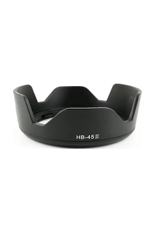 Ayex Hb-45ıı Parasoley Nikon Af-s Dx 18-55mm F/3.5-5.6g / Vr / Vr Iı Uyumlu Lens Hood