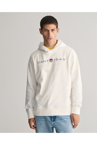 Gant Erkek Sweatshırt 2003244-113 2003244-113 Beyaz Beyaz