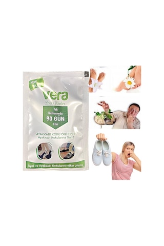 Vera Ayak Kokusu Ayakkabı Içi Koku Önleyici 1 Paket-10Gr